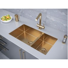 Кухонная мойка Paulmark Osser 78 PM527844-BG Брашированное золото