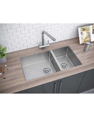 Кухонная мойка Paulmark Osser 78 PM527844-BS Брашированная сталь