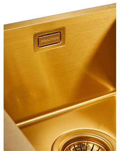 Кухонная мойка Paulmark Union 78 PM537851-BGL Брашированное золото