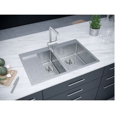 Кухонная мойка Paulmark Union 78 PM537851-BSR Брашированная сталь