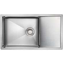 Кухонная мойка Paulmark Platte 78 PM807844-BS Брашированная сталь