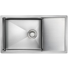 Кухонная мойка Paulmark Platte 78 PM807844-BS Брашированная сталь