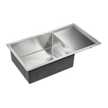 Кухонная мойка Paulmark Platte 78 PM807844-BS Брашированная сталь