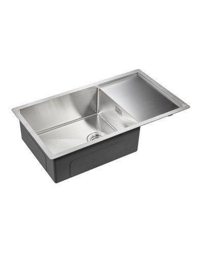 Кухонная мойка Paulmark Platte 78 PM807844-BS Брашированная сталь