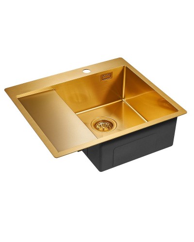 Кухонная мойка Paulmark Alster 59 PM825951-BGR Брашированное золото