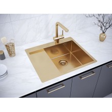 Кухонная мойка Paulmark Alster 59 PM825951-BGR Брашированное золото
