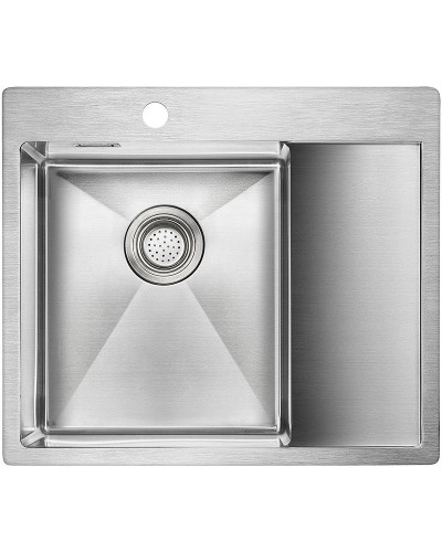 Кухонная мойка Paulmark Alster 59 PM825951-BSL Брашированная сталь