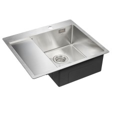 Кухонная мойка Paulmark Alster 59 PM825951-BSR Брашированная сталь