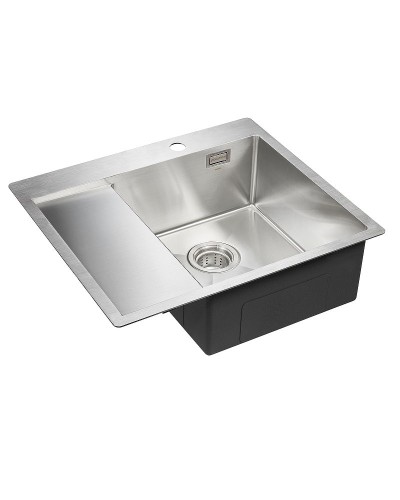 Кухонная мойка Paulmark Alster 59 PM825951-BSR Брашированная сталь