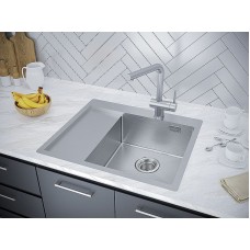 Кухонная мойка Paulmark Alster 59 PM825951-BSR Брашированная сталь