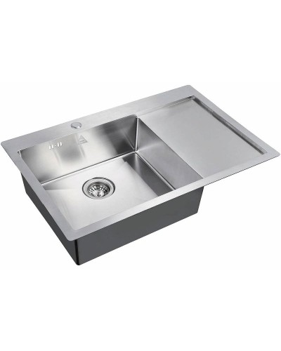 Кухонная мойка ZorG Steel Hammer 78 SH 7851-L Нержавеющая сталь