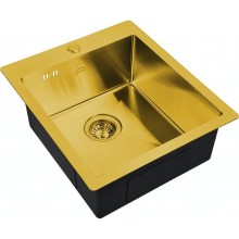 Кухонная мойка ZorG Steel Hammer 45 SH 4551BRONZE Бронза