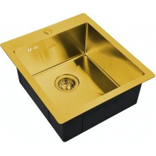 Кухонная мойка ZorG Steel Hammer 45 SH 4551BRONZE Бронза