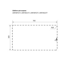 Кухонная мойка Iddis Arro 78 ARR78SZi77 Сатин