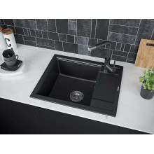 Кухонная мойка Paulmark Optimum 60 PM216050-BL Черная