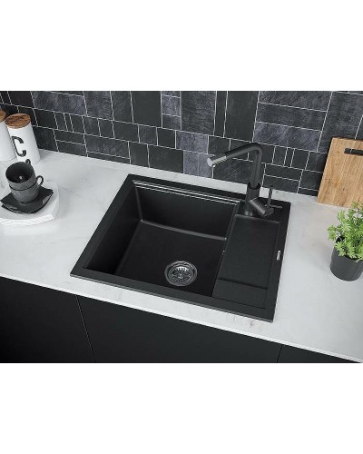Кухонная мойка Paulmark Optimum 60 PM216050-BL Черная