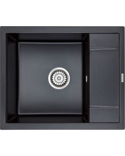 Кухонная мойка Paulmark Optimum 60 PM216050-BLM Черный металлик