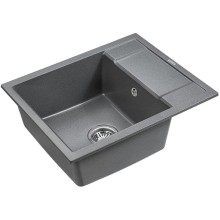 Кухонная мойка Paulmark Optimum 60 PM216050-DG Графит