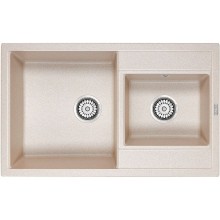 Кухонная мойка Paulmark Tandem 82 PM238250-BE Бежевая
