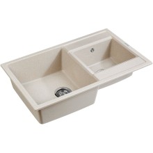 Кухонная мойка Paulmark Tandem 82 PM238250-BE Бежевая