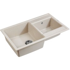 Кухонная мойка Paulmark Tandem 82 PM238250-BE Бежевая