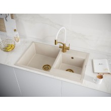 Кухонная мойка Paulmark Tandem 82 PM238250-BE Бежевая