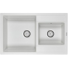 Кухонная мойка Paulmark Tandem 82 PM238250-WH Белая