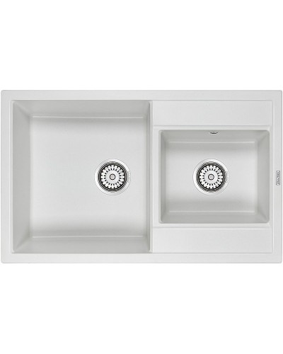 Кухонная мойка Paulmark Tandem 82 PM238250-WH Белая