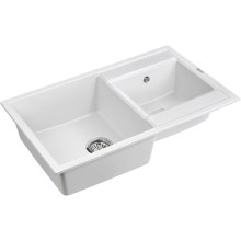Кухонная мойка Paulmark Tandem 82 PM238250-WH Белая