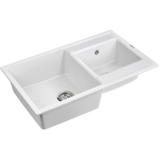 Кухонная мойка Paulmark Tandem 82 PM238250-WH Белая