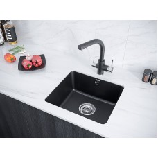 Кухонная мойка Paulmark Unter PM204543-BL Черная