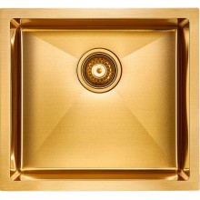 Кухонная мойка Paulmark Marx 48 PM214844-BG Брашированное золото
