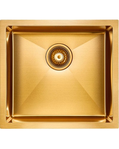 Кухонная мойка Paulmark Marx 48 PM214844-BG Брашированное золото