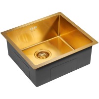 Кухонная мойка Paulmark Marx 48 PM214844-BG Брашированное золото