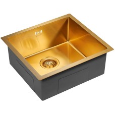 Кухонная мойка Paulmark Marx 48 PM214844-BG Брашированное золото
