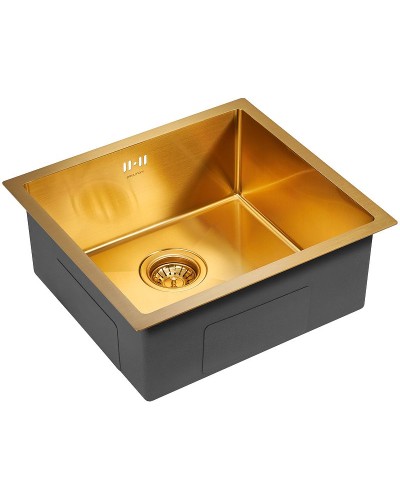 Кухонная мойка Paulmark Marx 48 PM214844-BG Брашированное золото