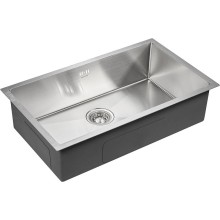 Кухонная мойка Paulmark Valde 74 PM217444-BS Брашированная сталь