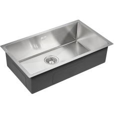Кухонная мойка Paulmark Valde 74 PM217444-BS Брашированная сталь