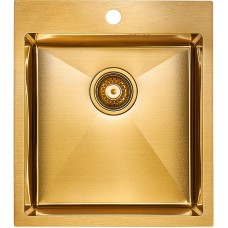 Кухонная мойка Paulmark Favor 45 PM214551-BG Брашированное золото
