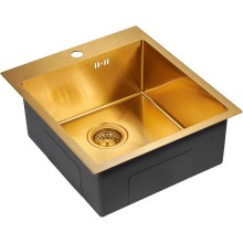 Кухонная мойка Paulmark Favor 45 PM214551-BG Брашированное золото