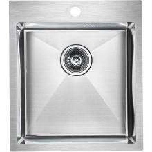 Кухонная мойка Paulmark Favor 45 PM214551-BS Брашированная сталь