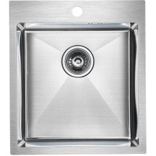 Кухонная мойка Paulmark Favor 45 PM214551-BS Брашированная сталь