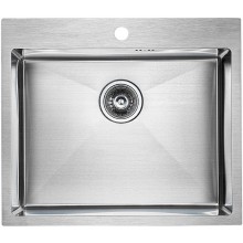 Кухонная мойка Paulmark Brim 59 PM215951-BS Брашированная сталь