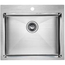 Кухонная мойка Paulmark Brim 59 PM215951-BS Брашированная сталь