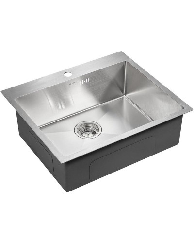 Кухонная мойка Paulmark Brim 59 PM215951-BS Брашированная сталь
