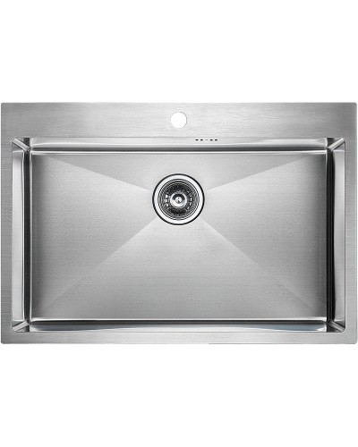 Кухонная мойка Paulmark Vast 75 PM217551-BS Брашированная сталь