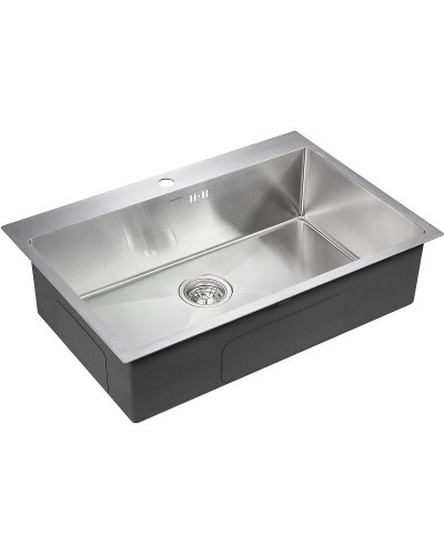 Кухонная мойка Paulmark Vast 75 PM217551-BS Брашированная сталь