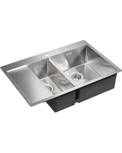 Кухонная мойка Paulmark Liga 78 PM227851-BSR Брашированная сталь