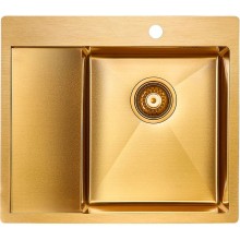 Кухонная мойка Paulmark Flank 59 PM225951-BGR Брашированное золото