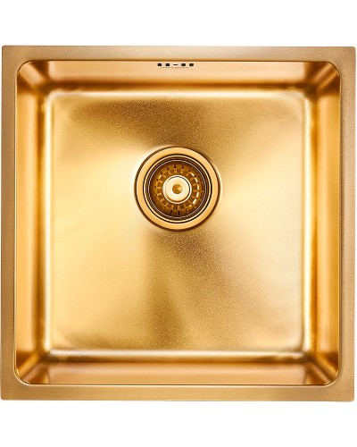 Кухонная мойка Paulmark Lassan 44 PM304444-BG Брашированное золото